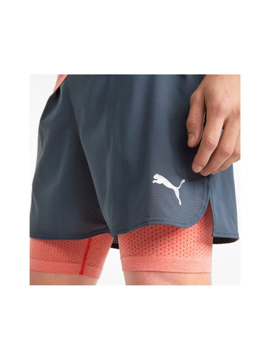 Puma Train Evoknit+ 5" Sportliche Herrenshorts Gray