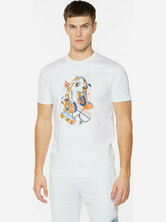 Headphone Tricou Alb