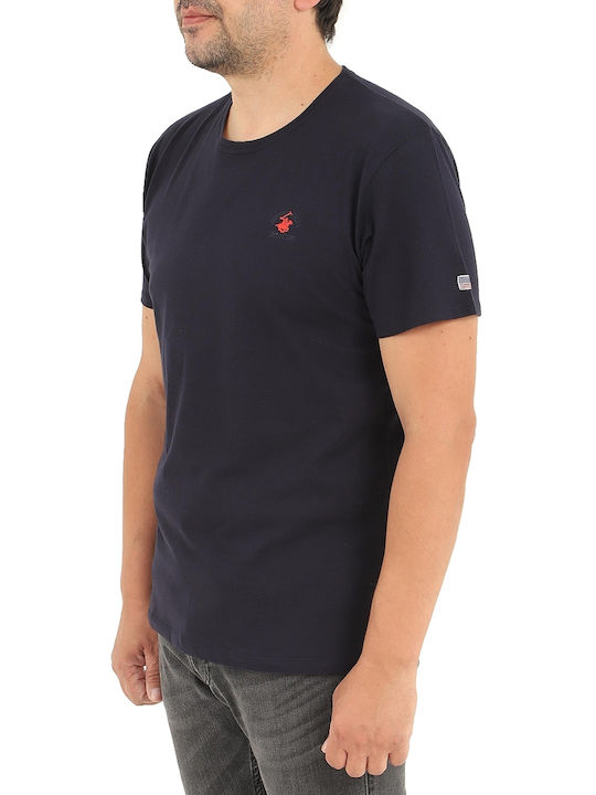 Polo T-Shirt Marineblau