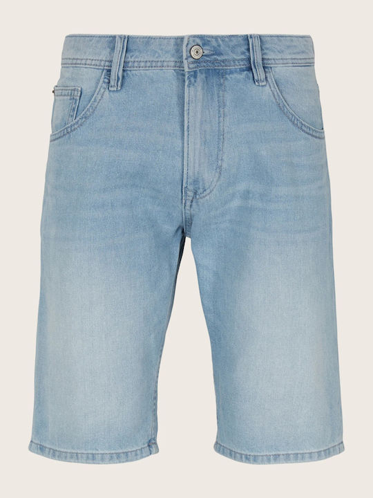 Herrenshorts Jeans Hellblau