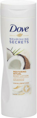 Dove Nourishing Secrets Restoring Ritual Moisturizing Lotion with Coconut Scent 400ml