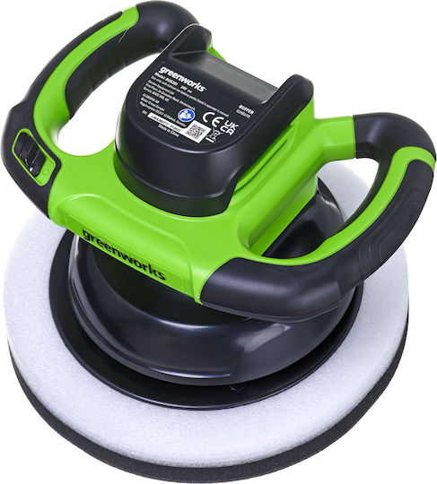 Greenworks G24BU10 Ротационен Полираща машина Brushless с Регулиране на Оборотите