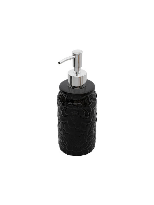 Estia Dolomite Tabletop Ceramic Dispenser Black 360ml