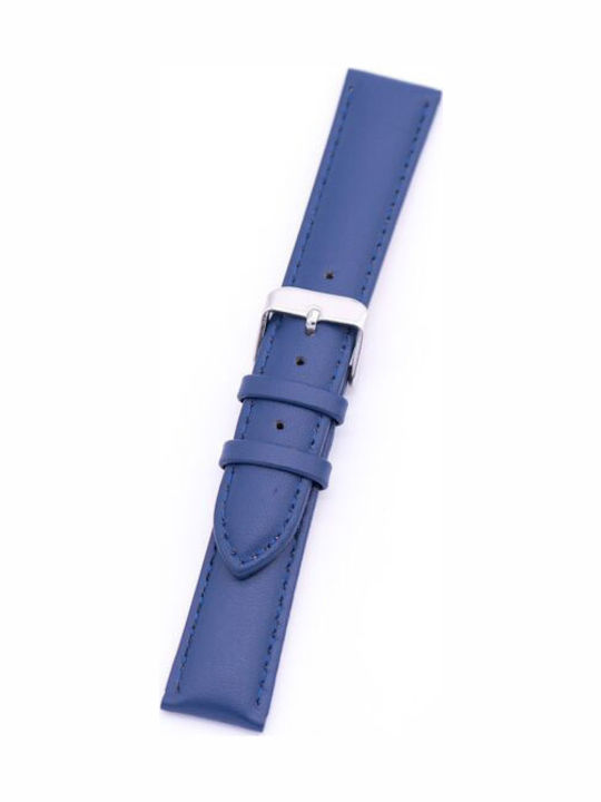 Tzevelion ART660 Δερμάτινο Λουράκι Μπλε 20mm