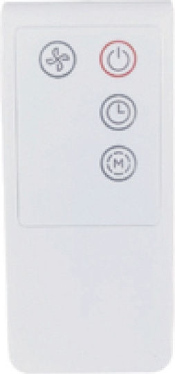 Midea Pedestal Fan 40W 40cm Diameter with Remote Control White