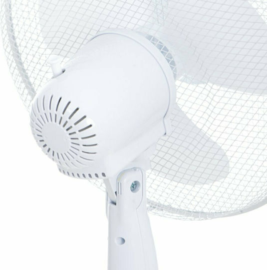 Adler Pedestal Fan 90W Fan Diameter 40cm White