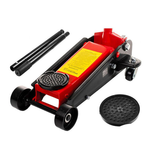 Kraft & Dele Hyrdaulic Crick cutie de scule cu Capacitate de Ridicare până la 49.5cm și Încărcătură de Greutate până la 3 Tone Cric 3ton