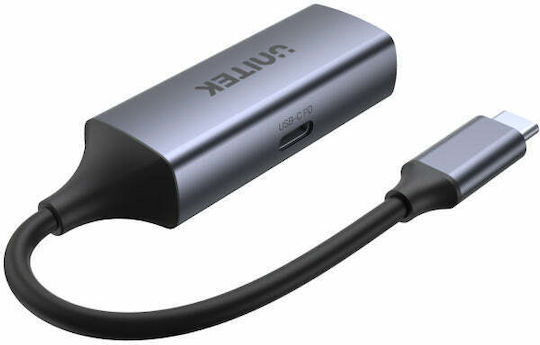 Unitek U1323A Αντάπτορας Δικτύου USB-C με Ενσύρματη Σύνδεση Ethernet