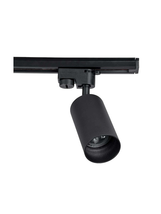 GloboStar Leo Triple Spot with Socket GU10 in Black Color