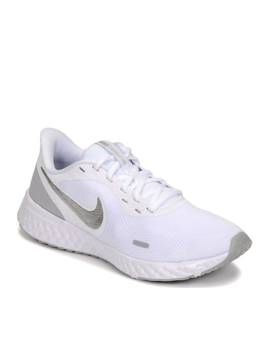 Nike Revolution 5 Γυναικεία Αθλητικά Παπούτσια Running Λευκά