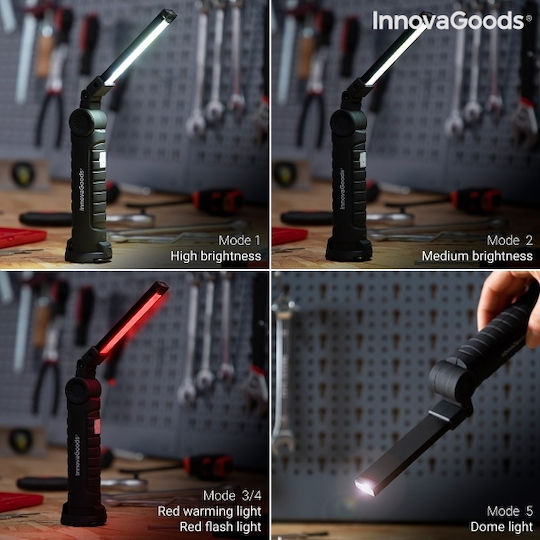 InnovaGoods Φακός Συνεργείου Μπαταρίας LED IP65 με Φωτεινότητα έως 300lm