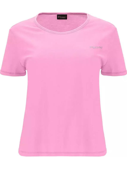 Bluze damă T-shirt Fuchsia
