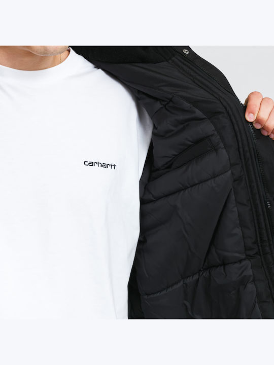 MLB Team Winter Jacke Parka Schwarz