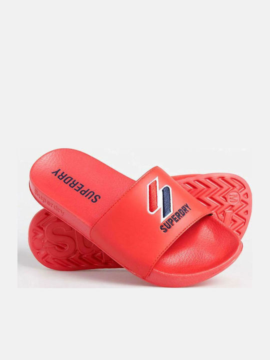 Frauen Flip Flops in Rot Farbe
