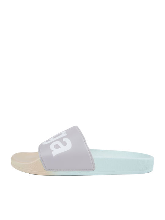 1908-PUU Women's Slides Beige