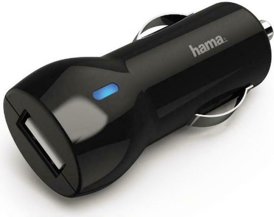 HAMA HAMA Φορτιστής Autoladegerät 12W Mit Einer Buchse 1xUSB-A Schwarzes Farbe