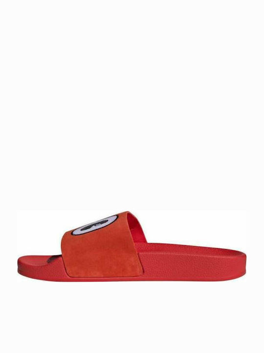 Adilette HATTIE STEWARD Frauen Flip Flops in Rot Farbe