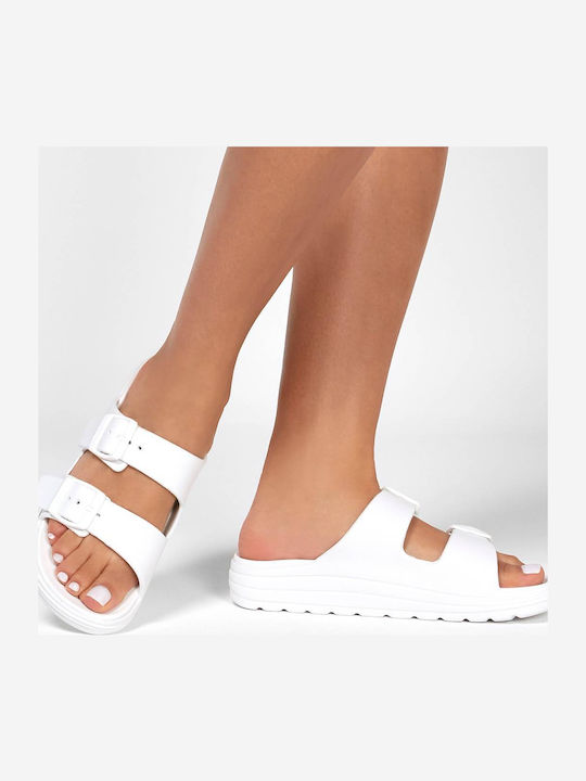 Cali Breeze Slides σε Λευκό Χρώμα