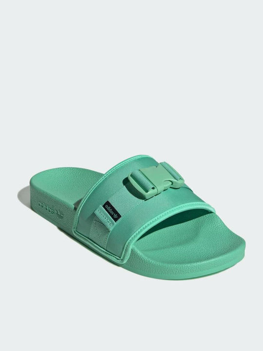 Pouchylette Women's Slides Hi-Res Green / Core Black