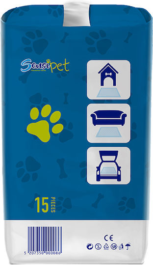 Senci Dog Floor Diapers 90x60cm 15pcs