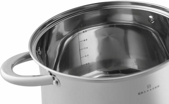 Edenberg Deep Stainless Steel Pot 5.5lt / 20cm
