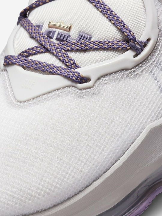LeBron 19 High Basketball Shoes Phantom / Canyon Purple / Light Iron Ore