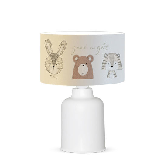 Pakketo Kids Portable Lamp White 24x24x32εκ.