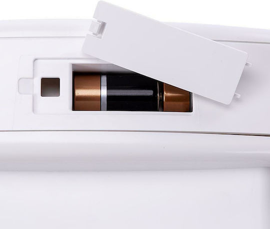 Ferplast Swing Door Dog & Cat Large with Microchip Identification Recognition made of Plastic in White Color 26.5 x 16.2 x 31.5cm