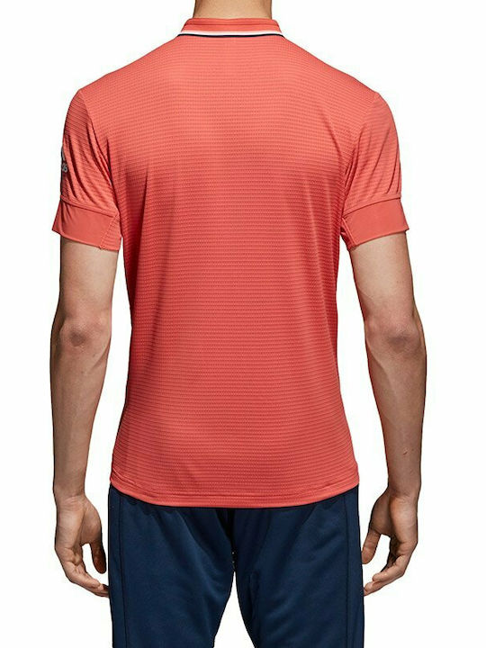 Adidas Climachill Men's Athletic T-shirt Short Sleeve Orange