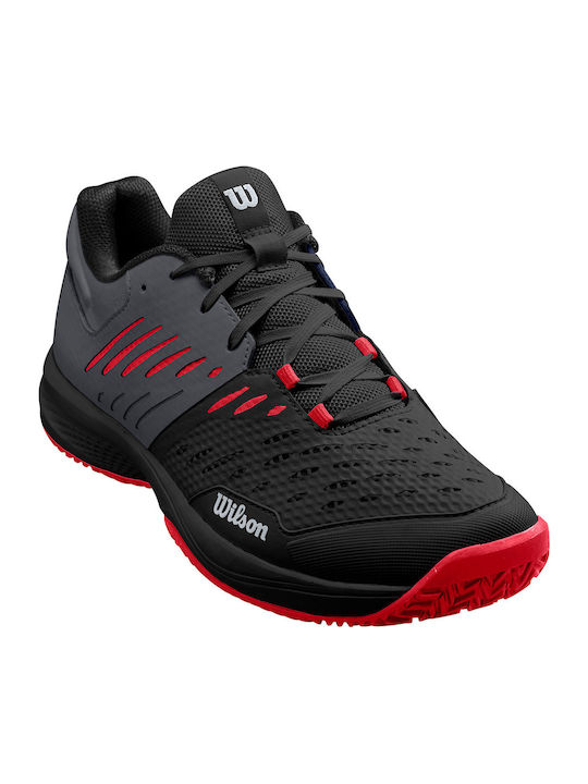 Wilson Kaos Comp 3.0 Ανδρικά Παπούτσια Τένις για Σκληρά Γήπεδα Μαύρα