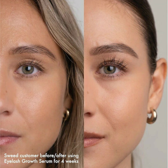 Sweed Growth Moisturizing Serum Eyelashes with Peptides & Hyaluronic Acid for Nourishment 3ml