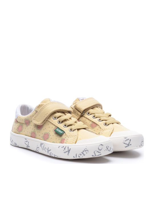 Παιδικά Sneakers με Σκρατς Κίτρινα