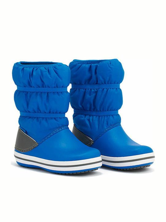 Crocband Anatomical Kids Snow Boots Blue