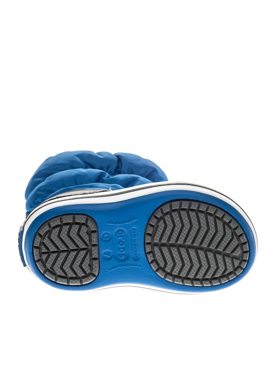 Crocband Anatomical Kids Snow Boots Blue