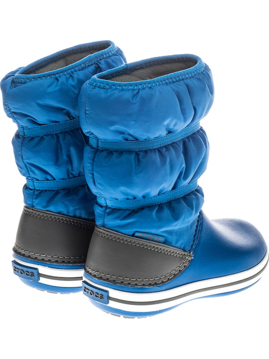 Crocband Anatomical Kids Snow Boots Blue
