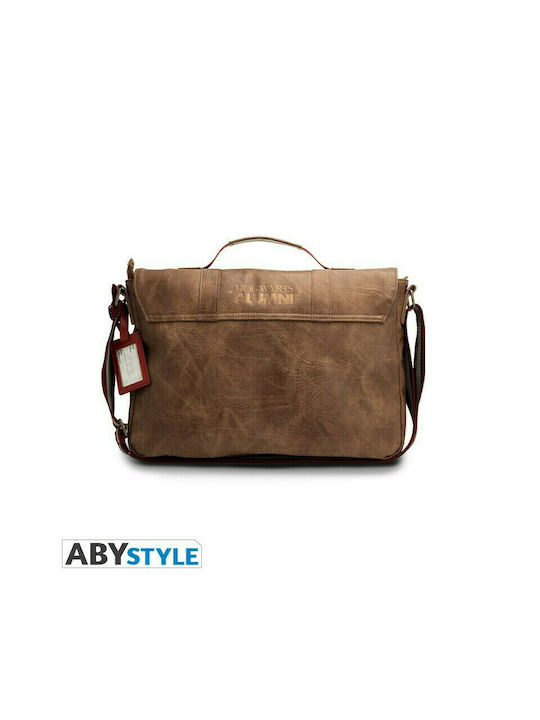 Abysse Hogwarts Shoulder Kinder Rucksack Umhängetasche Braun 35cmx5cmx27cmcm