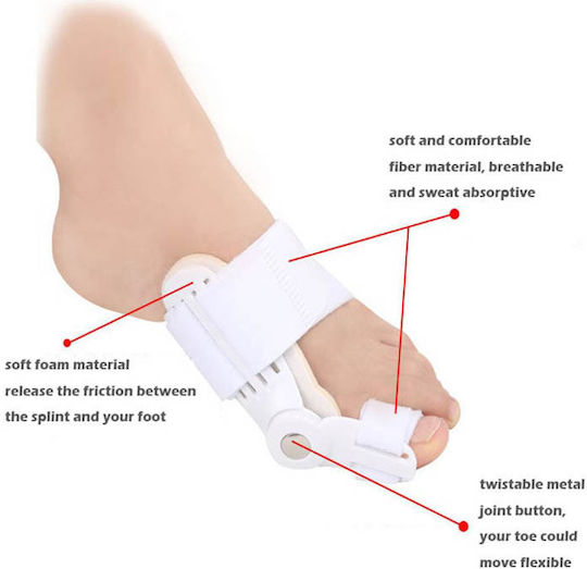 Advanced Healthcare Guler Bunion în Albastru Culoare 10203