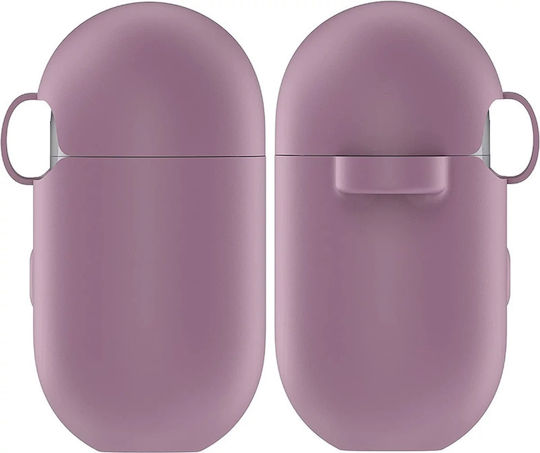 Ghostek Tunic Θήκη Σιλικόνης με Γάντζο σε Ροζ χρώμα για Apple AirPods 3