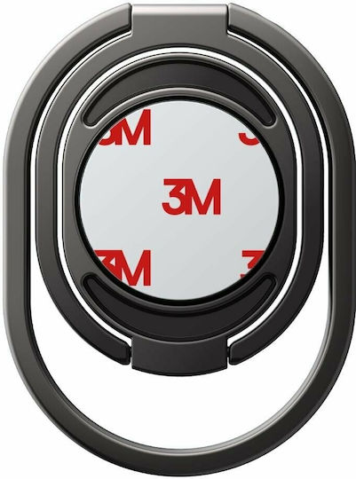 Baseus Rails Ring Holder Κινητού σε Μαύρο χρώμα