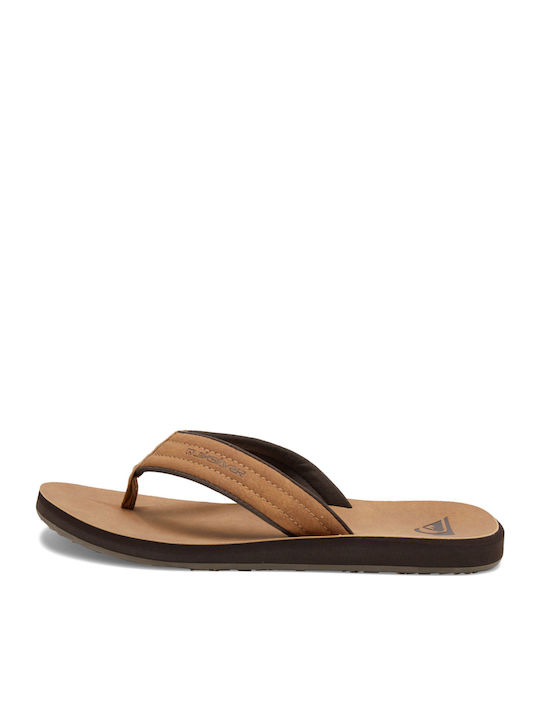 Carver Δερμάτινα Ανδρικά Σανδάλια Tan/Patte