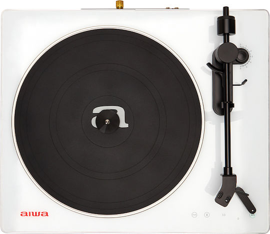 Aiwa APX-680BT Грамофон с Предусилвател Бял