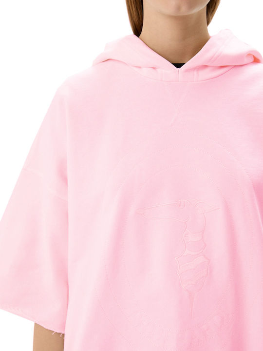 Γυναικείο Φούτερ με Κουκούλα Orchid Pink