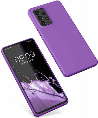 KWmobile Rubberized Silicone Back Cover Orchid Purple (Galaxy A53)