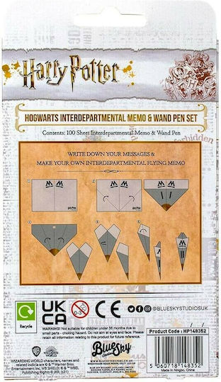 Blue Sky Studios Notizzettel im Würfel 100 Blätter 15x2.3Stück Harry Potter Interdepartmental Memo