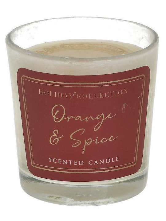 Click Scented Christmas Candle 6x6cm (Μiscellaneous Colors)