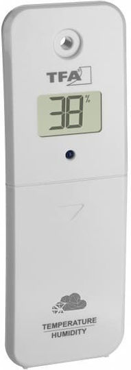 TFA View Meteo Wireless Digital Weather Station Wall Mounted / Tabletop Black