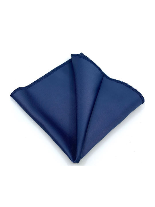 Legend Accessories Silk Bow Tie Set with Pochette Navy Blue Legend