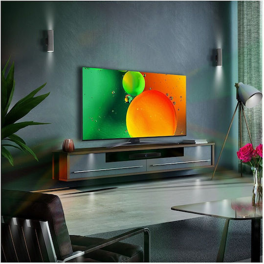 LG Smart Τηλεόραση 65" 4K UHD LED 65NANO766QA HDR (2022)