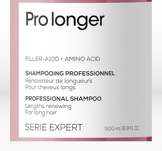 L'Oréal Professionnel Serie Expert Pro Longer Σαμπουάν Αναδόμησης/Θρέψης για Όλους τους Τύπους Μαλλιών 500ml
