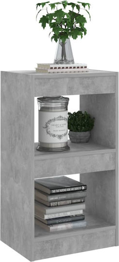 Bibliothek Grau 40x30x72cm